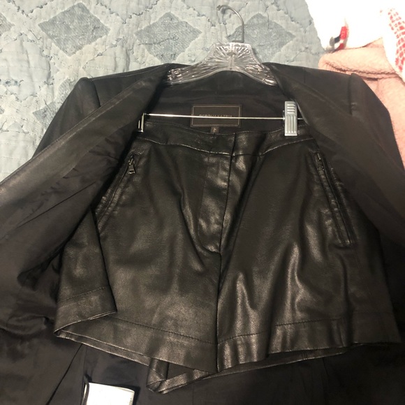 BCBG Max Azria Cape jacket and short set - Picture 2 of 5